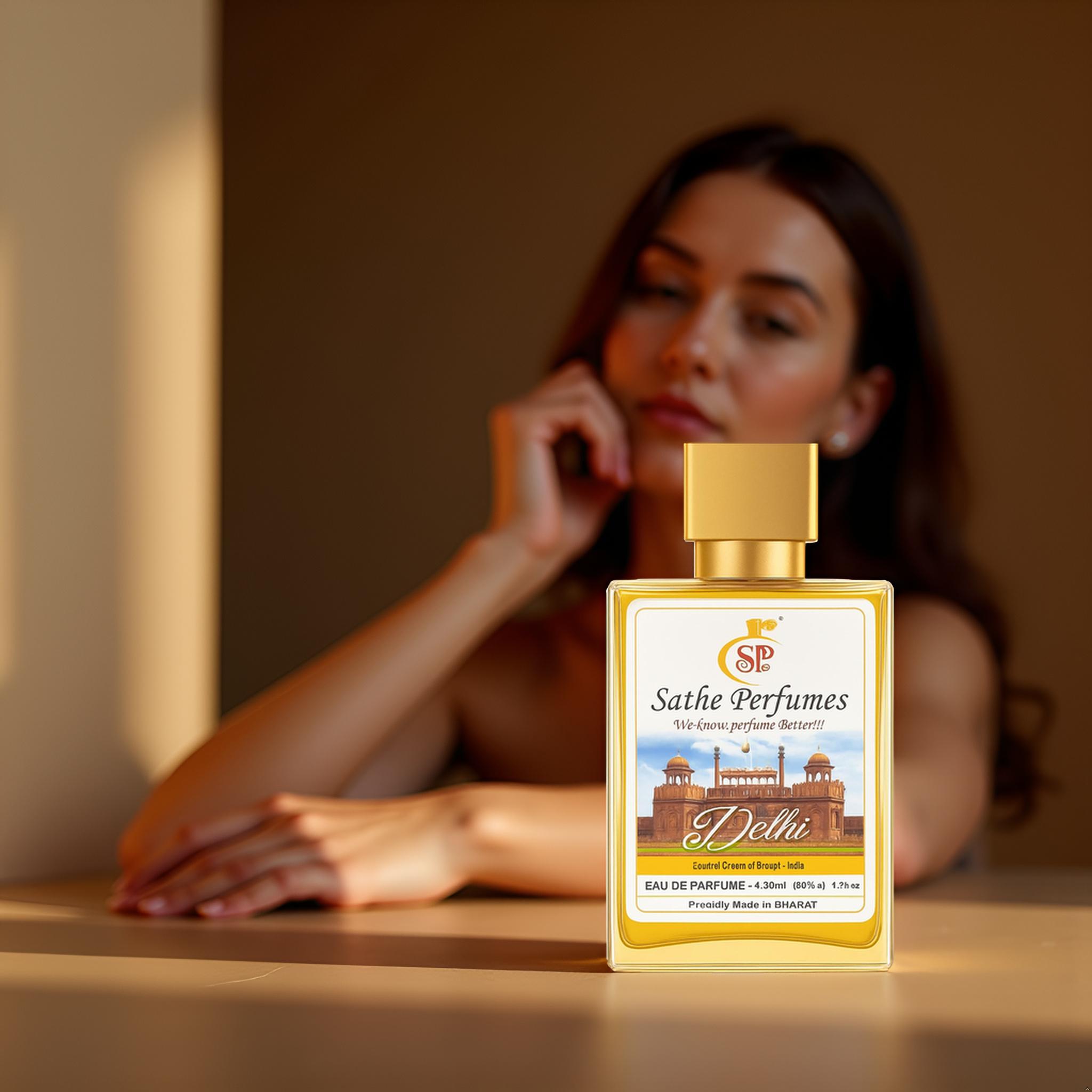 Sathe Perfumes – Delhi “The Royal Aura” Eau de Parfum - Image 3