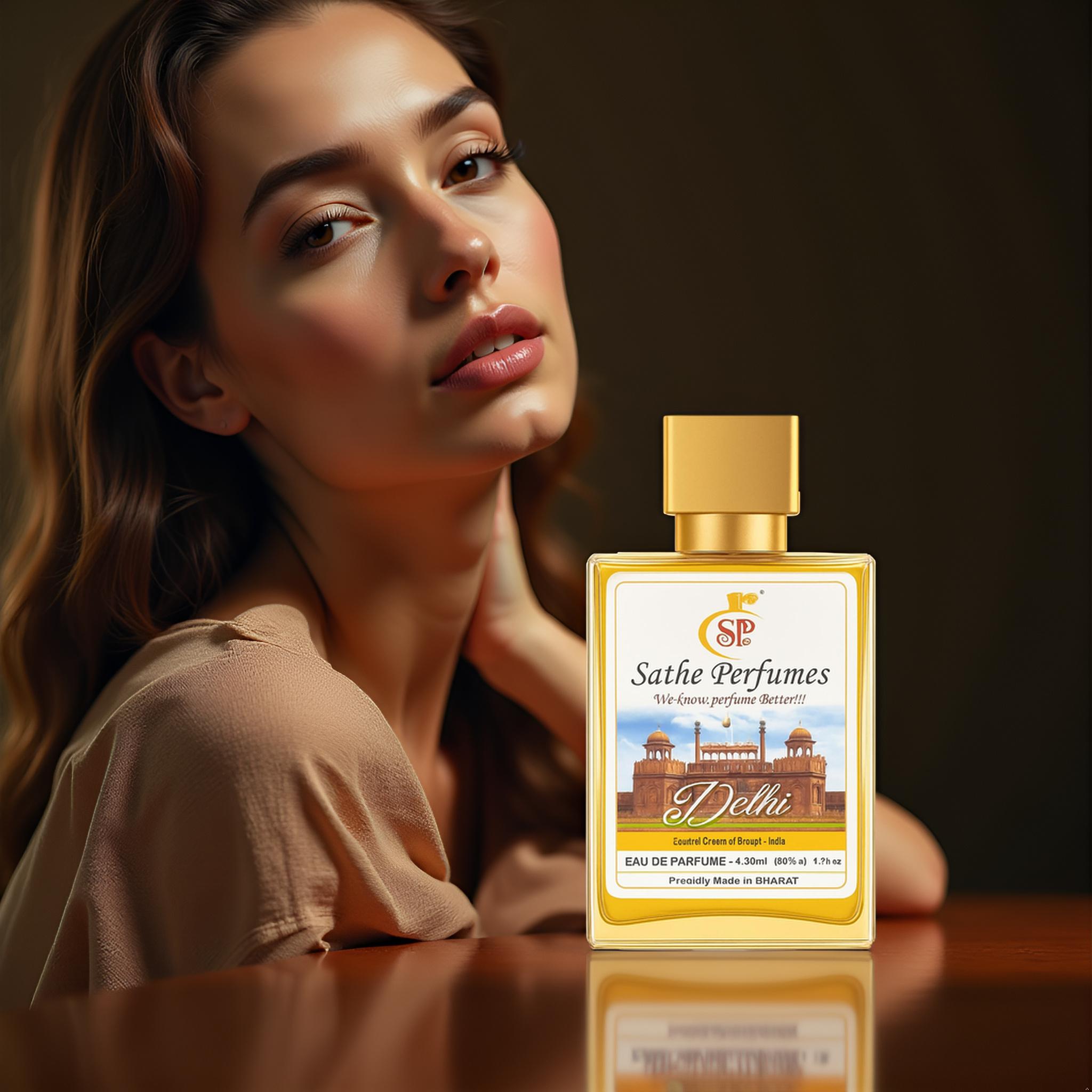 Sathe Perfumes – Delhi “The Royal Aura” Eau de Parfum - Image 4