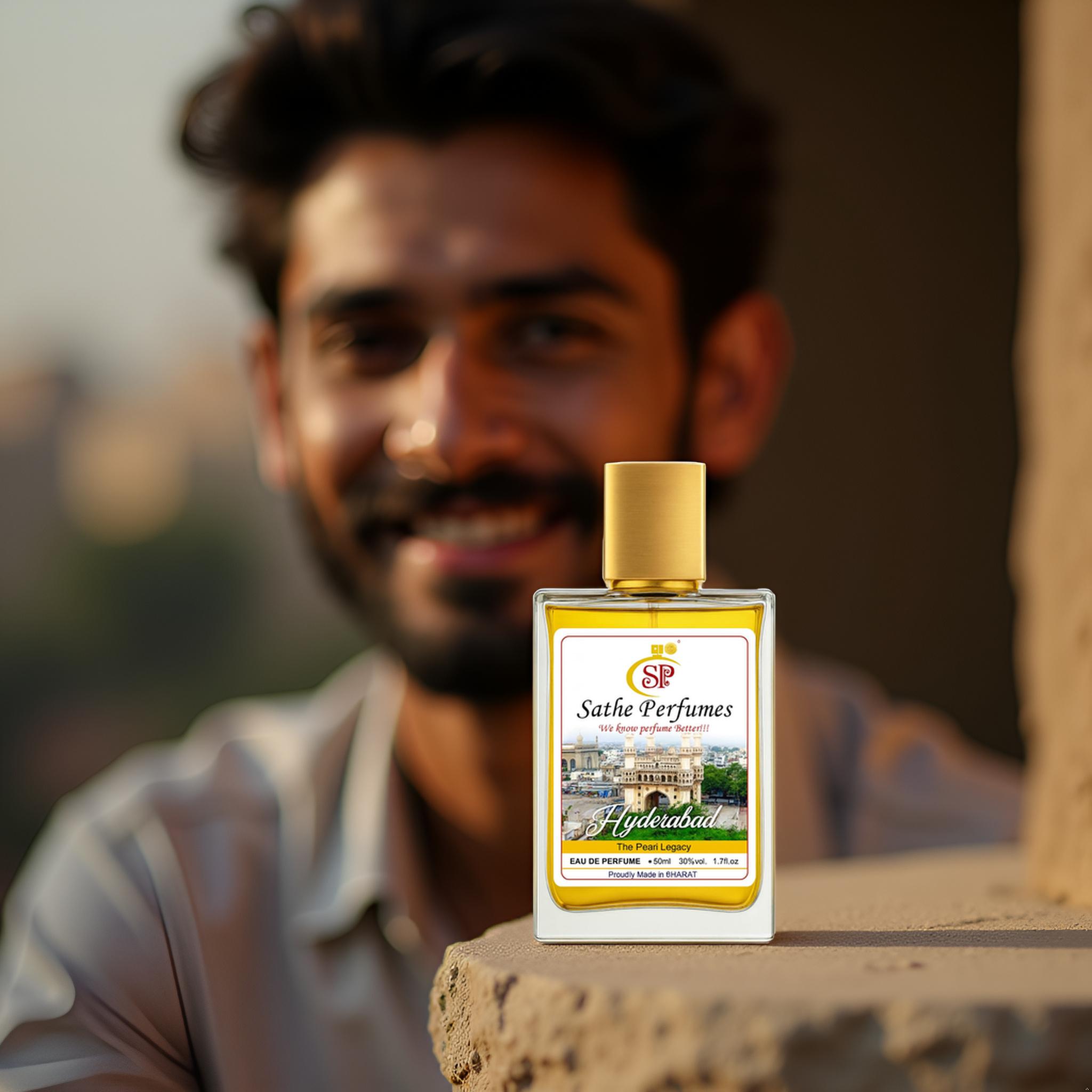 Sathe Perfumes – Hyderabad “The Nawabi Aura” Eau de Parfum - Image 2