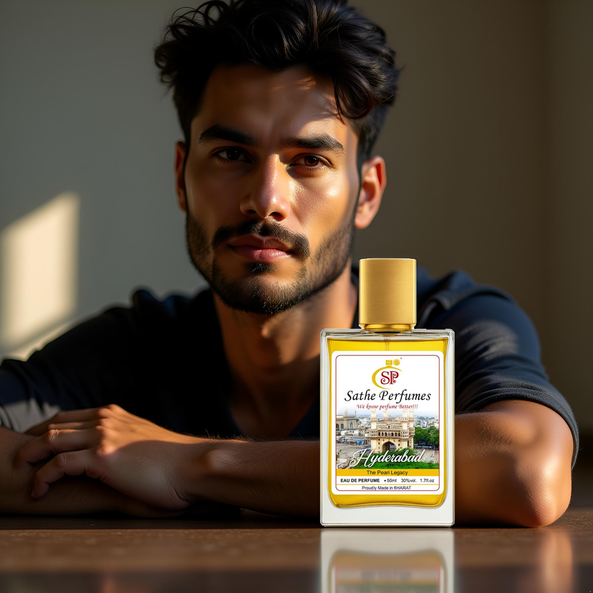Sathe Perfumes – Hyderabad “The Nawabi Aura” Eau de Parfum - Image 5