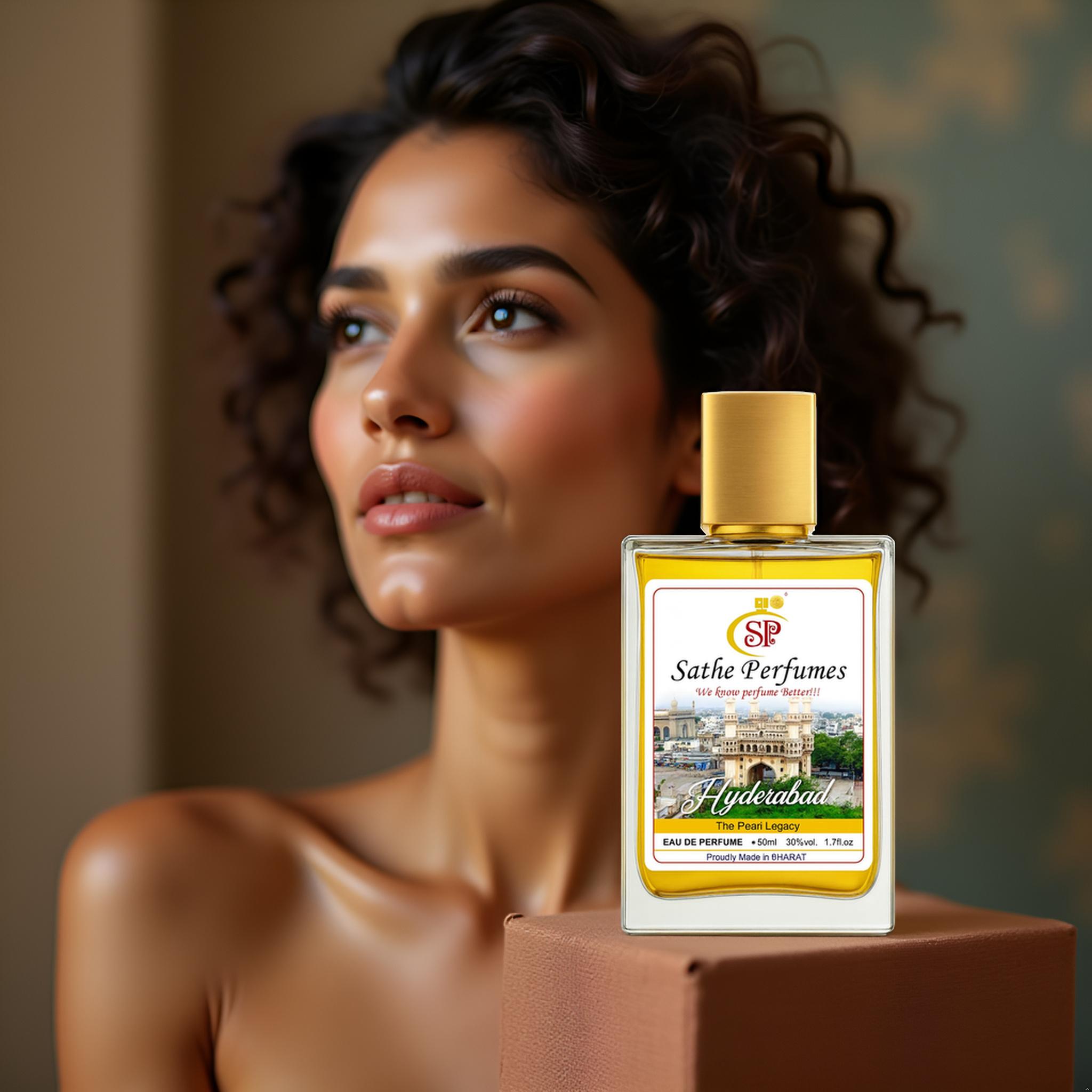 Sathe Perfumes – Hyderabad “The Nawabi Aura” Eau de Parfum - Image 3