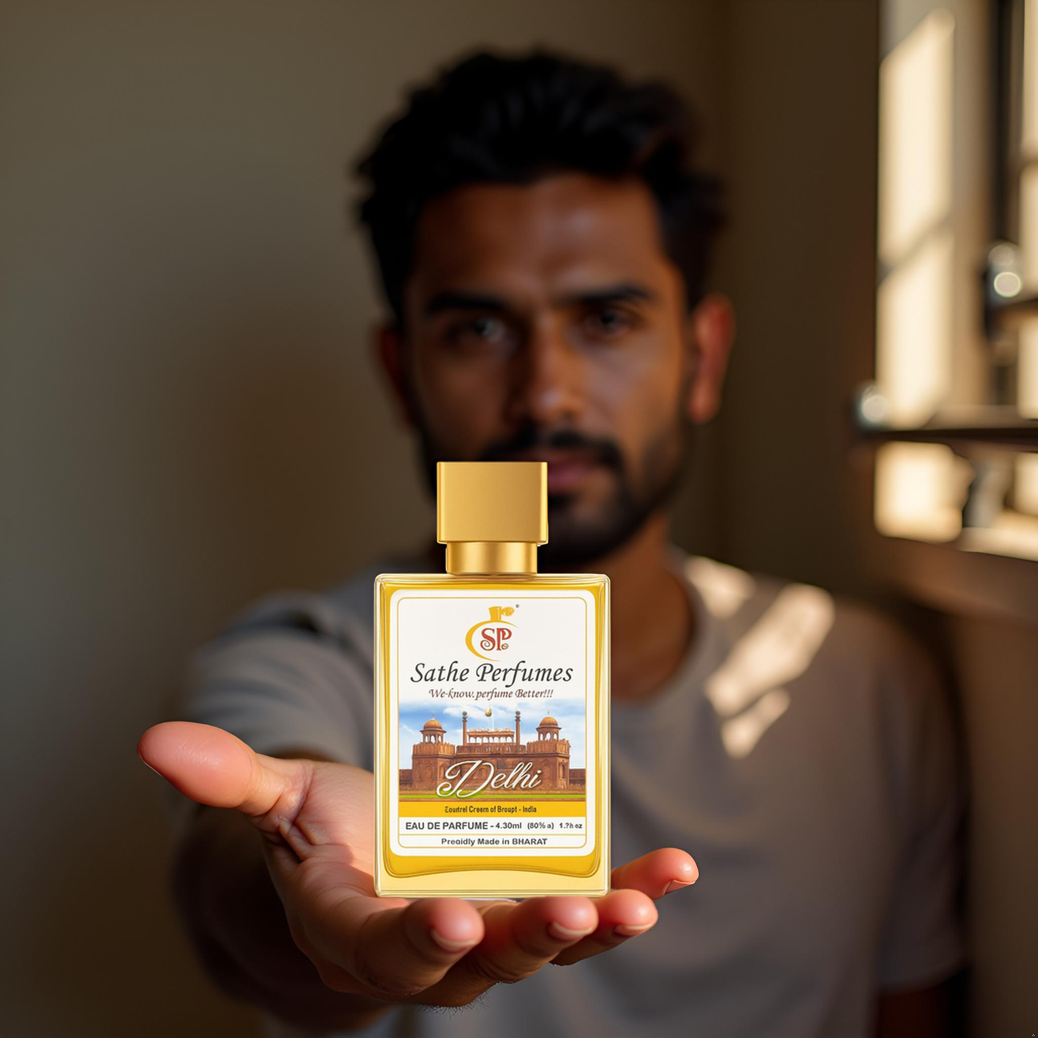 Sathe Perfumes – Delhi “The Royal Aura” Eau de Parfum - Image 5
