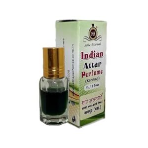 Jannat Ul Firdos Attar Perfume (Black) | Long Lasting Luxury Scent Etra/Ittar | For Personal & Religious Use (12ml)
