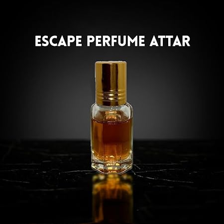 Escape Attar Perfume (Yellow) | Long Lasting Luxury Scent Etra/Ittar | For Personal & Religious Use (12ml)