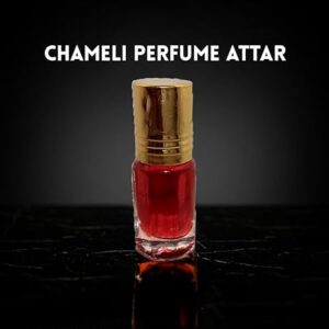 Chameli Attar Perfume (Red)| Long Lasting Luxury Scent Etra/Ittar | For Personal & Religious Use (12ml)