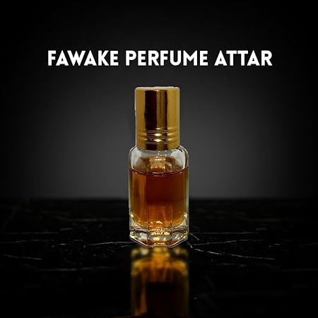 Fawake Attar Perfume (Yellow) | Long Lasting Luxury Scent Etra/Ittar | For Personal & Religious Use (12ml)