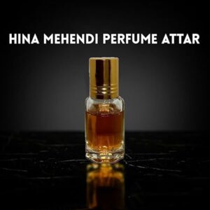 Hina Mehendi Perfume Attar (Yellow) | Long Lasting Luxury Scent Etra/Ittar | For Personal & Religious Use (12ml)