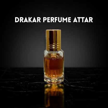 Drakar Attar Perfume (Yellow) | Long Lasting Luxury Scent Etra/Ittar | For Personal & Religious Use (12ml)