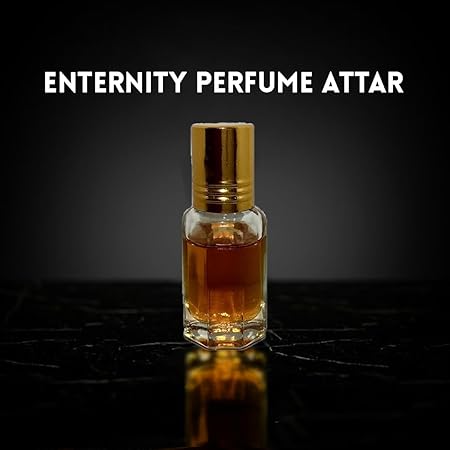 Enternity Attar Perfume (Yellow) | Long Lasting Luxury Scent Etra/Ittar | For Personal & Religious Use (12ml)