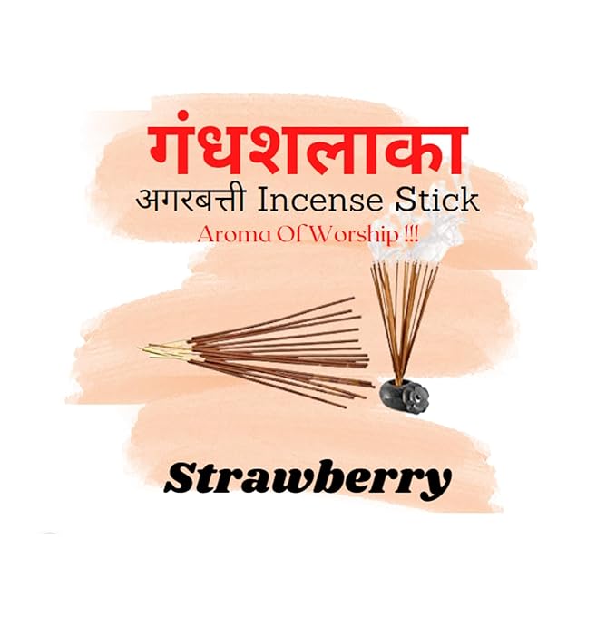 Strawberry Premium Agarbatti by Sathe Attarwale | Luxury Incense Sticks for Pooja, Aromatherapy, Meditation, Yoga, - Image 5